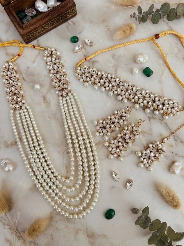 Shahana Moti Mala Set
