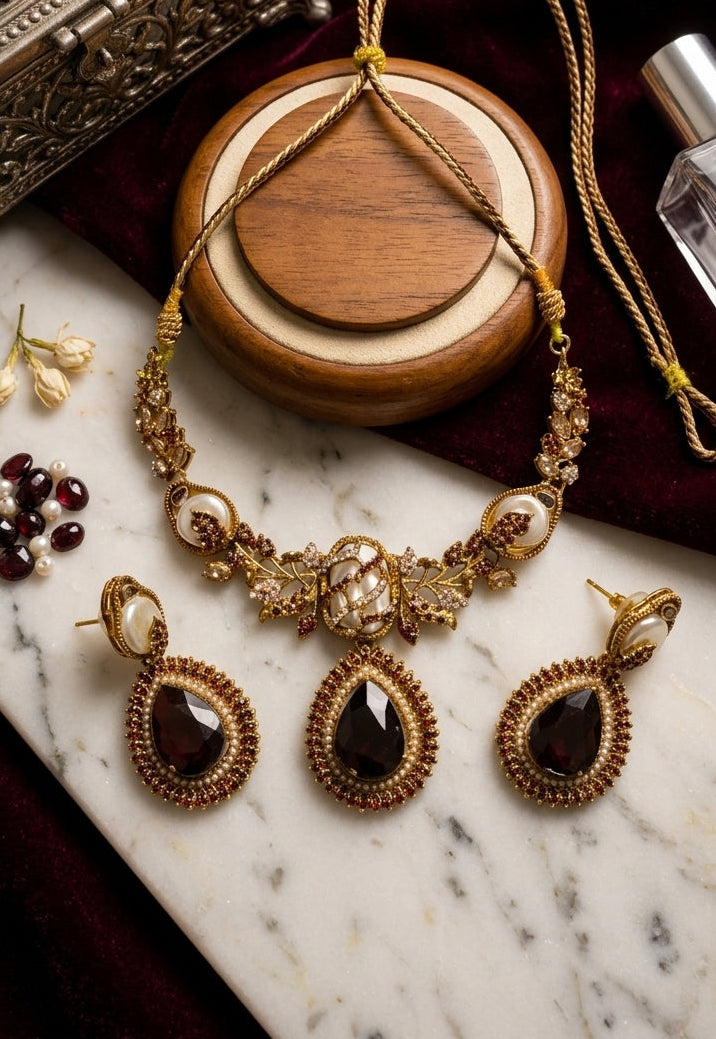 Amber Necklace Set