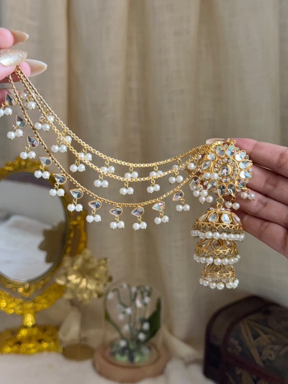 Sitara Jhumka Earrings