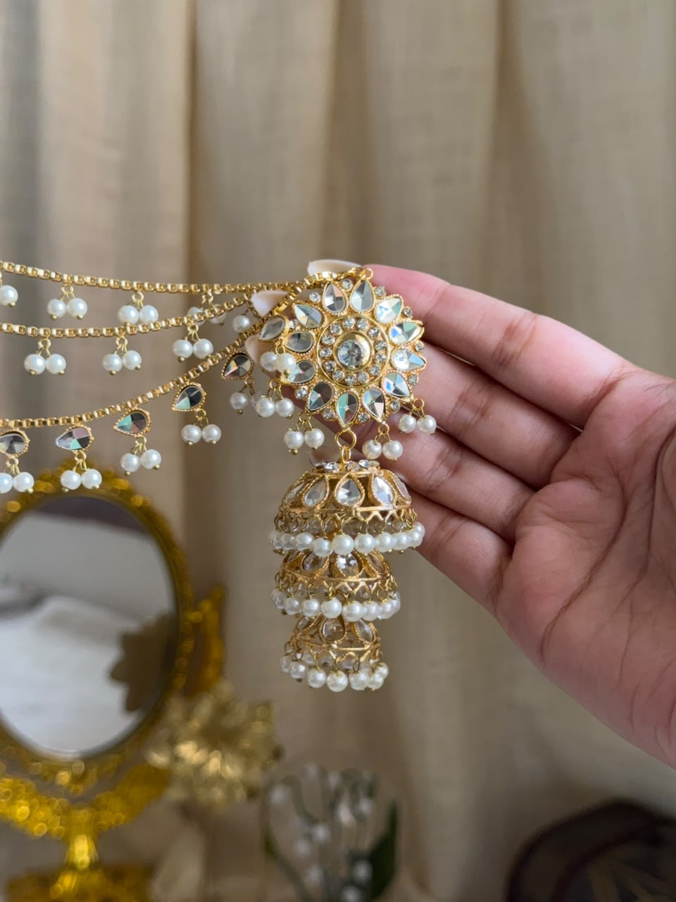 Sitara Jhumka Earrings