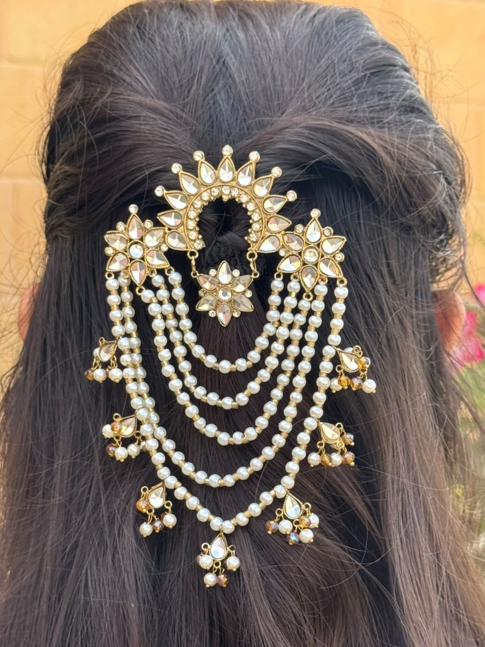 Aalia Kundan Hairclip Paranda