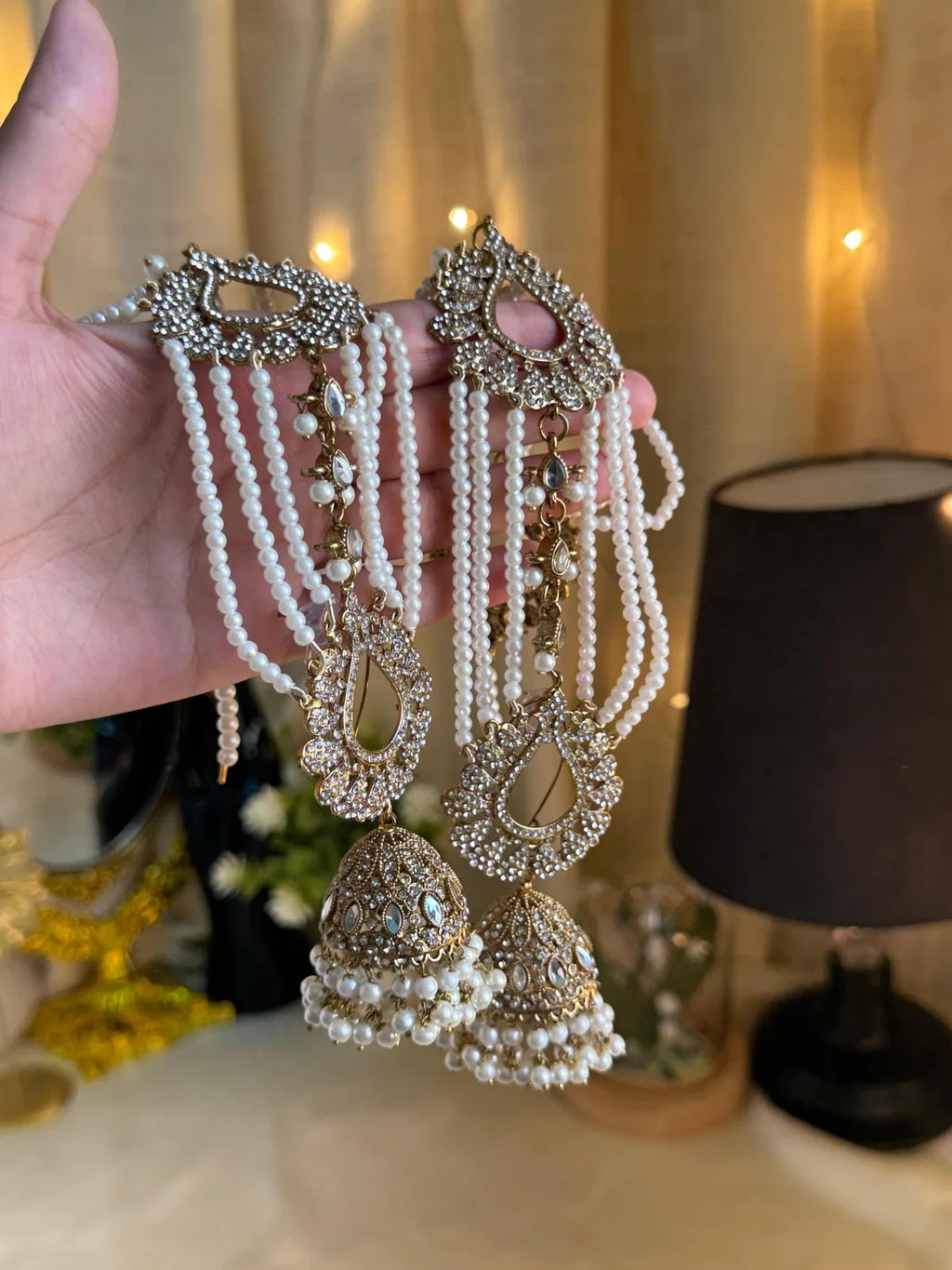 Eshaal Pearl Royale Earrings