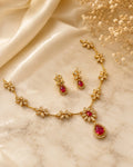 Gul-e-Ruby Necklace Set