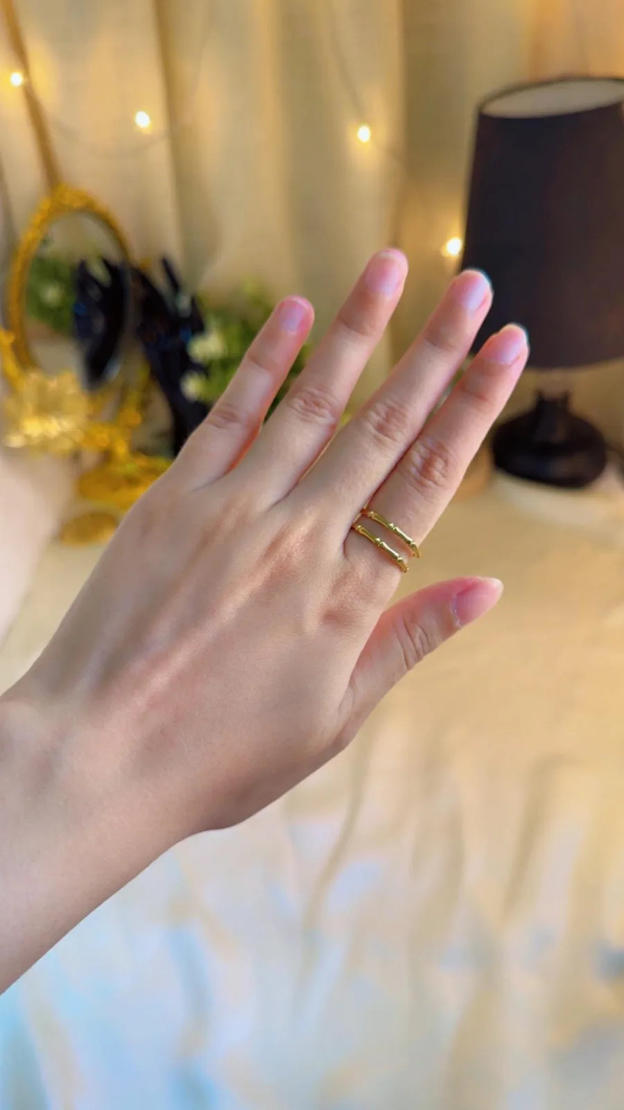 Zarqé Bamboo Ring