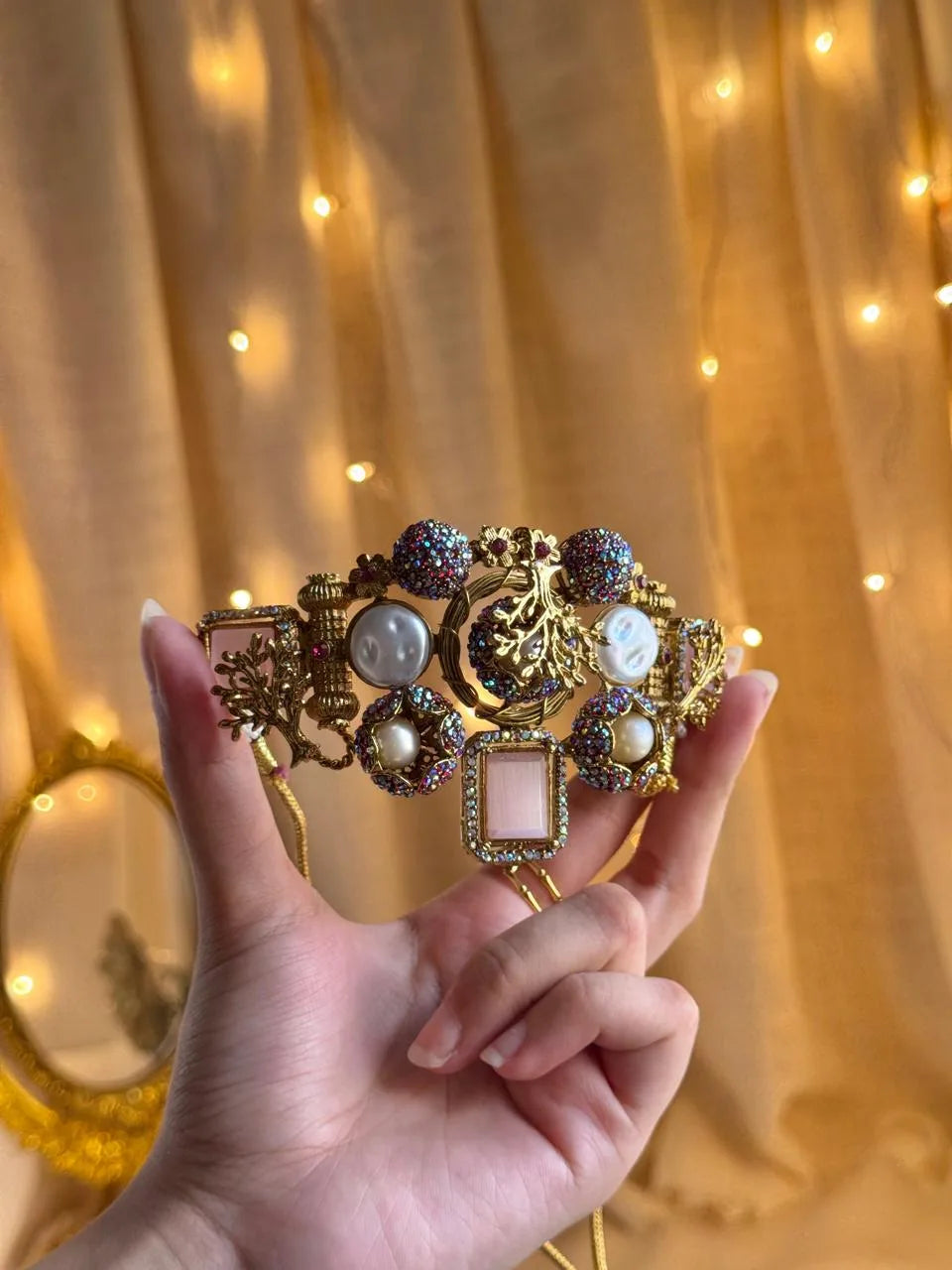 Turkish Gulzar Choker Set